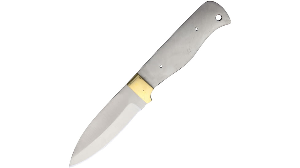 Knifemaking Bushcraft Knife Blade, 4.25 satin finish stainless blade, SM-APR-BL1 STAINLESS