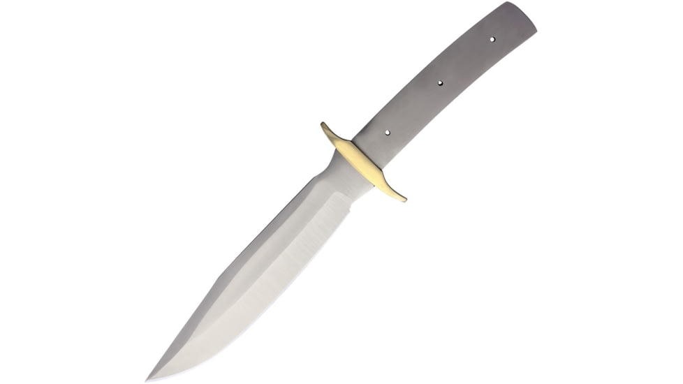 Knifemaking Knife Blade Fighting, Satin finish stainless clip point blade, One-piece construction, SM-APR-BL4 STAINLESS
