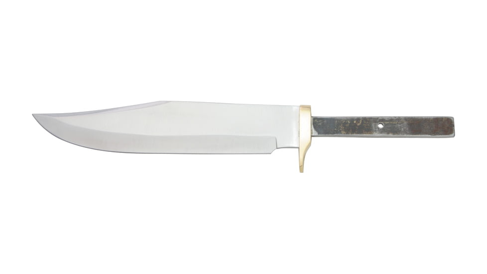 Knifemaking Stainless Fixed Blade Knife, 10in, H1, Bowie, Stainless Steel, SO-BL3