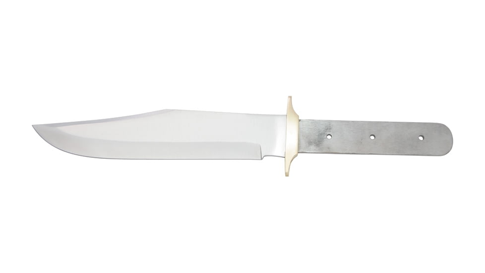 Knifemaking Stainless Fixed Blade Knife, 9.75in, H1, Bowie, Stainless Steel, SO-BL9