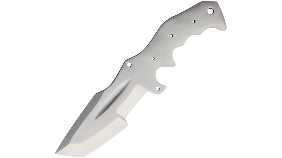 Knifemaking Knife Blade Tanto Chopper, 4.75 satin finish stainless tanto blade, SM-APR-BL14 STAINLESS