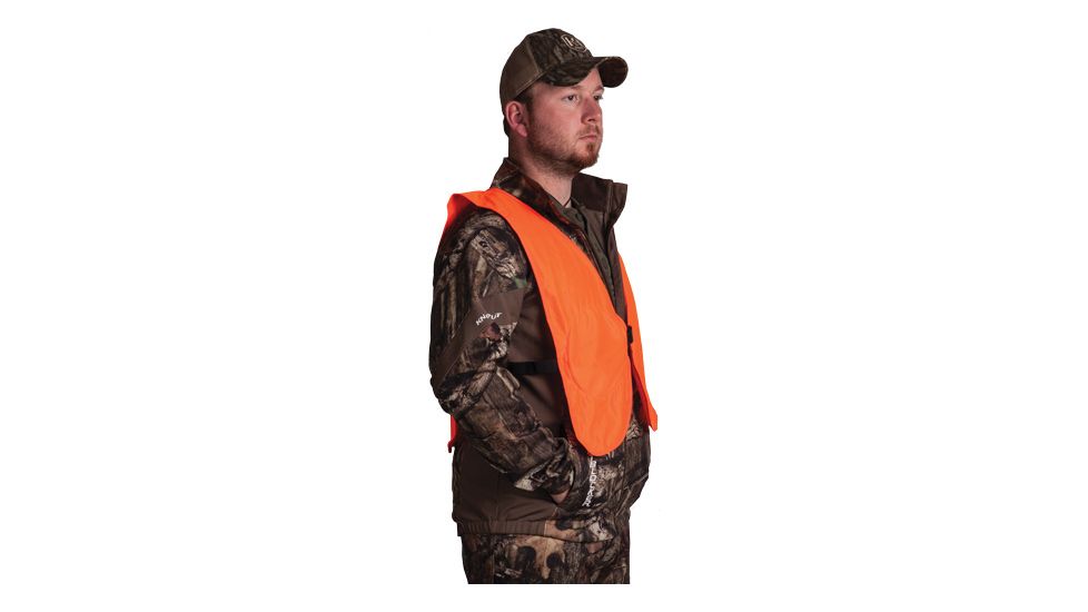 Knight &amp; Hale Blaze Orange Safety Vest Fold Away
