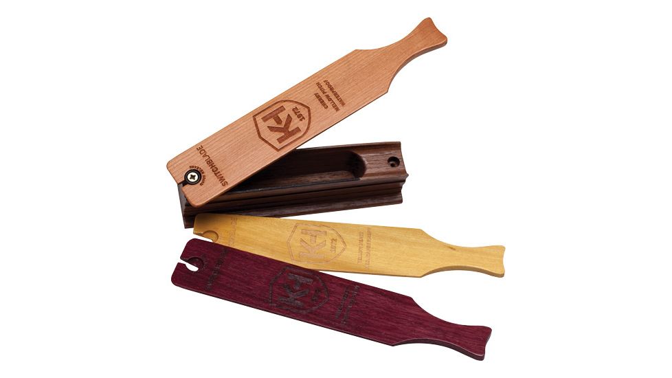 Knight &amp; Hale Box Turkey Call Switchblade 3-in-1 W/3 Lids