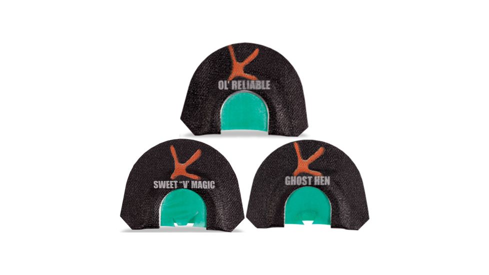 Knight &amp; Hale Diaphragm Turkey Call Bad Medicine 3pk Level 2