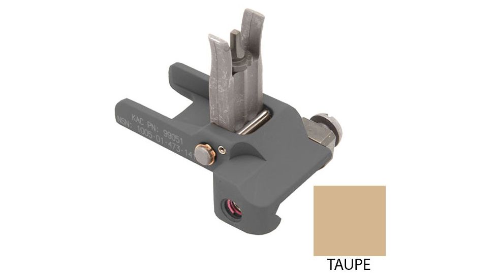 Knight's Armament Top Mounted Deployable Front Sight, Taupe, 99051-TAU