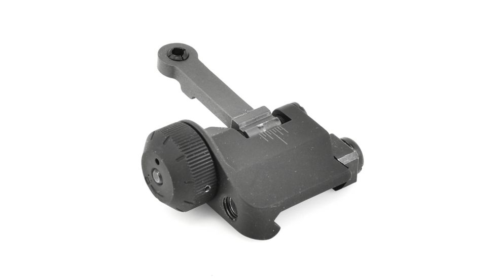 Knight's Armament Folding Rear Sight 300 Meter, Black, 97082