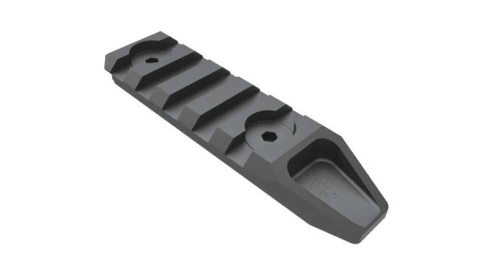 Knight's Armament M-Lok Rail Section, 5 Slot, Black KM31912