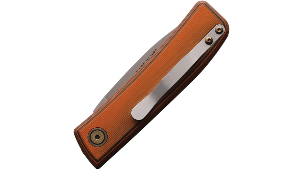 Knives of Alaska Auto Onyx Button Lock Org/Blk, KOA00947FG
