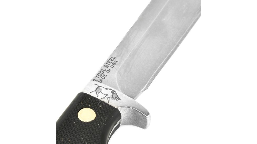Knives of Alaska Magnum Boar Hunter Knife, Suregrip Handle, Black, 00824FG