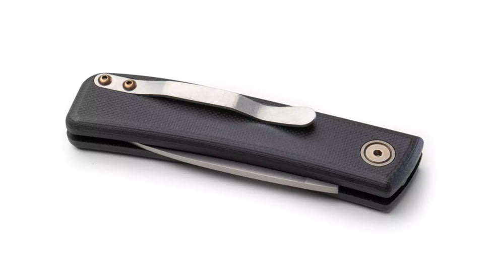 Knives of Alaska Onyx Auto Automatic Folding Knife, 2.6in, CPM MagnaCut Stainless Steel, Drop Point Blade, G10, Black Handle, 00954FG