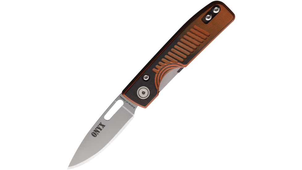 Knives of Alaska Onyx Linerlock Black/Orange, KOA00797FG