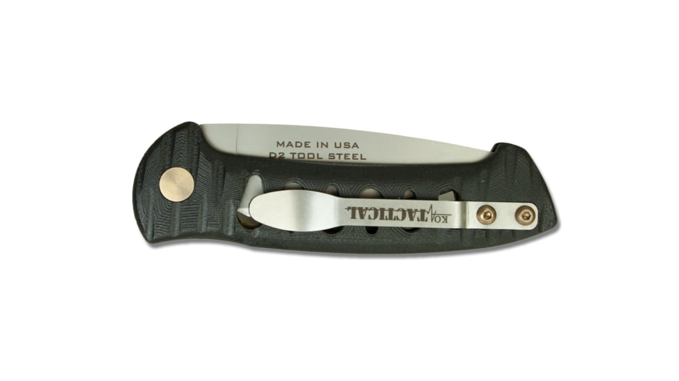 Knives of Alaska Recon Patrol S30V Automatic Folding Knife, G10 Handle, Serrated, Black, 00933FG