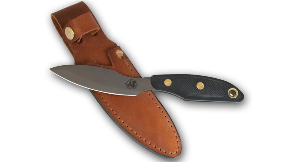 Knives of Alaska Xtreme Yukon 2 D2 Knife, Suregrip Handle, Black 00821FG