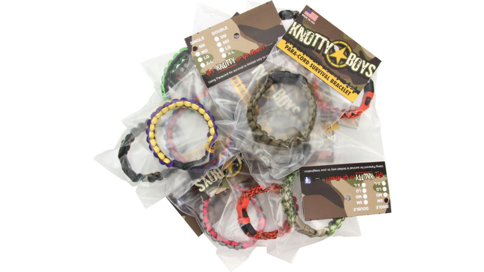 Knotty Boys Bracelet Assortment- 12 Pack KYA1
