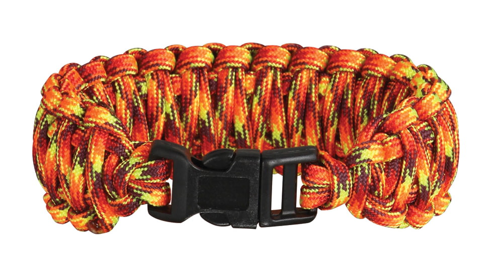 Knotty Boys Fat Boy Survival Bracelet, Fire, 9in. Diameter KY121