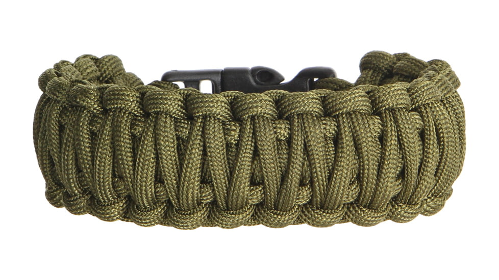 Knotty Boys Fat Boy Survival Bracelet, Olive Drab, 9in. Diameter KY102