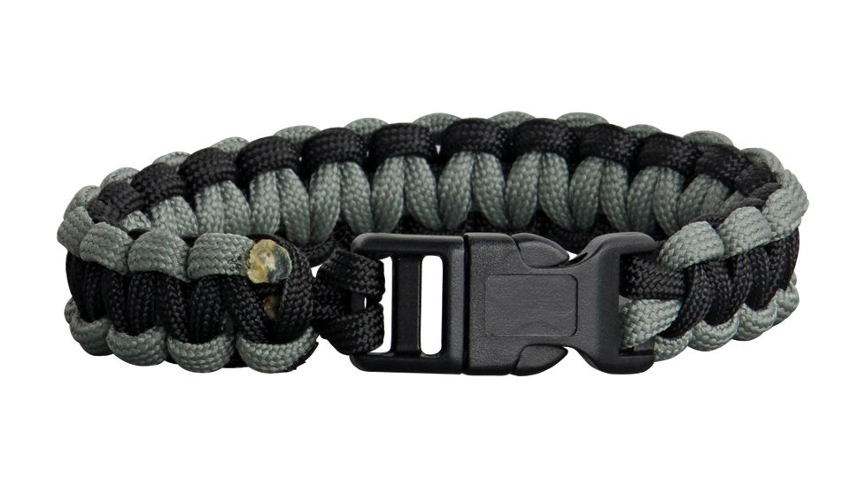 Knotty Boys Single Weave Survival Bracelet, Foliage Green, 9in. Diameter KY204