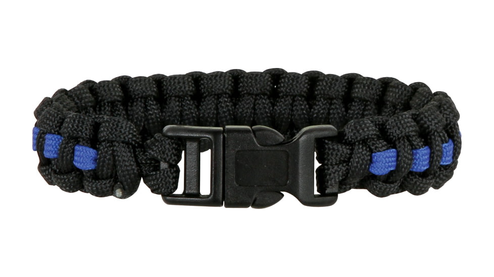 Knotty Boys Themed Survival Bracelet, Blue, 9in. Diameter KY301