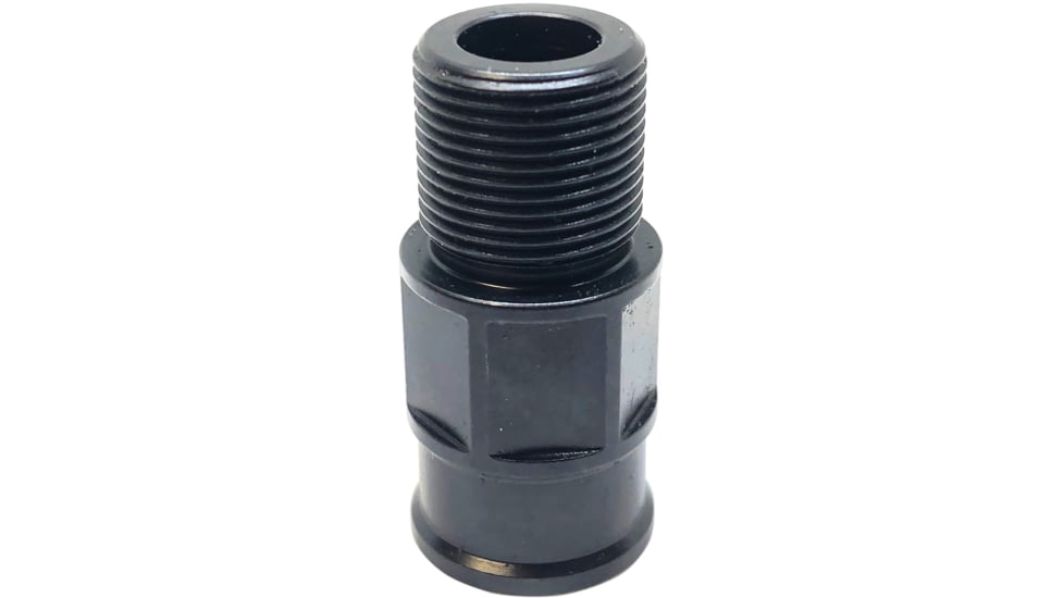 KNS Precision 1/2-36 to 5/8-24 Thread Adapter, Black Nitride Finish, KNS 1/2-36 to 5/8-24 TA
