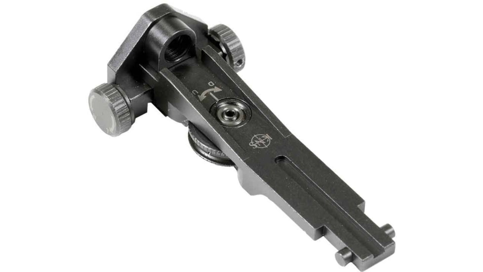 KNS Precision AK Adjustable Rear Peep Sight, Black, AK EL-WIN