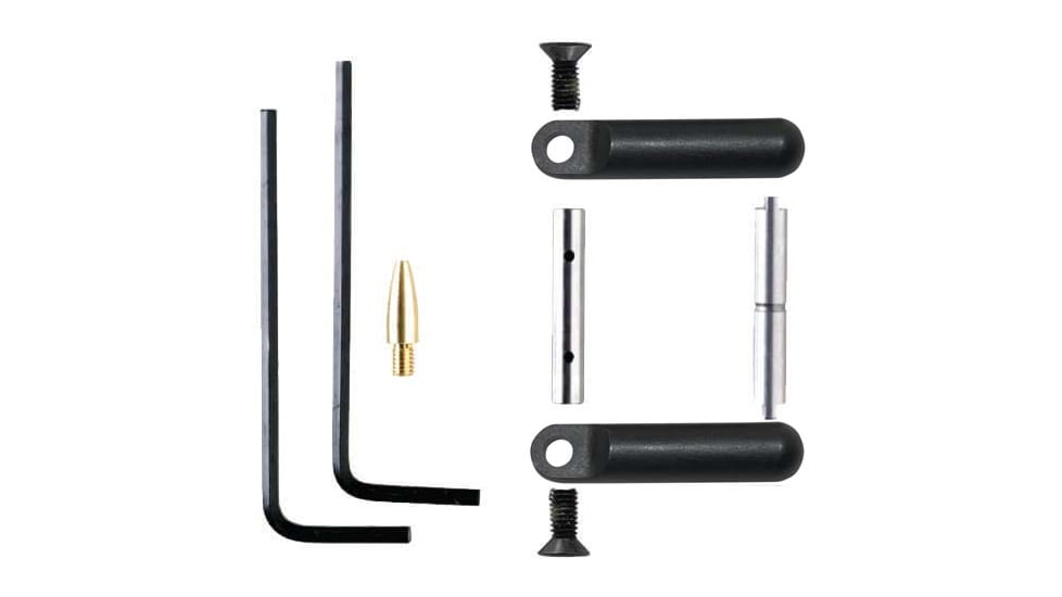 KNS Precision AR-15/M16 Gen 2 Non-Rotate Trigger/Hammer Pins .1555 diameter, Black, KNS-2