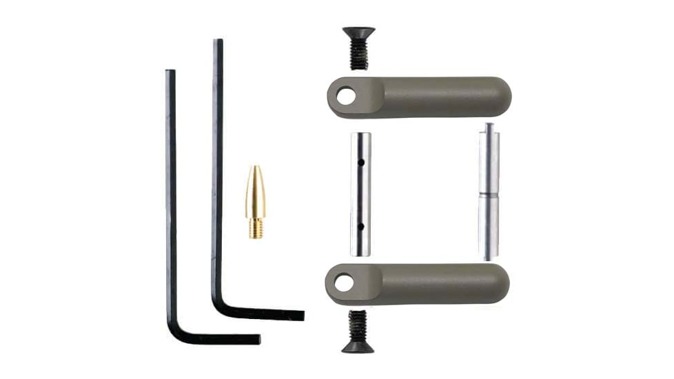 KNS Precision AR15/M16 Gen 2 Non-Rotate Trigger/Hammer Pins .1555 Diameter-Dark Earth, NRTHP-1555DE