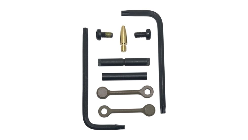KNS Precision AR15/M16 Gen G Mod 2 Non-Rotate Trigger/Hammer Pins .1550 Diameter, 4140 Steel, 45-48 RC-Dark Earth, NRTHP Gen G Mod2-DE
