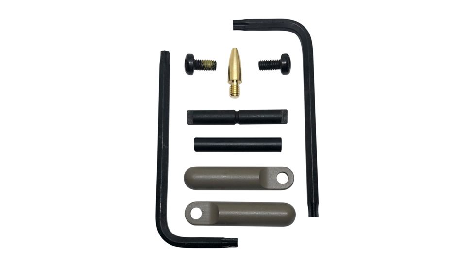 KNS Precision AR15/M16 Gen G Non-Rotate Trigger/Hammer Pins .1550 Diameter, 4140 Steel, 45-48 RC-Black, NRTHP Gen G-BK