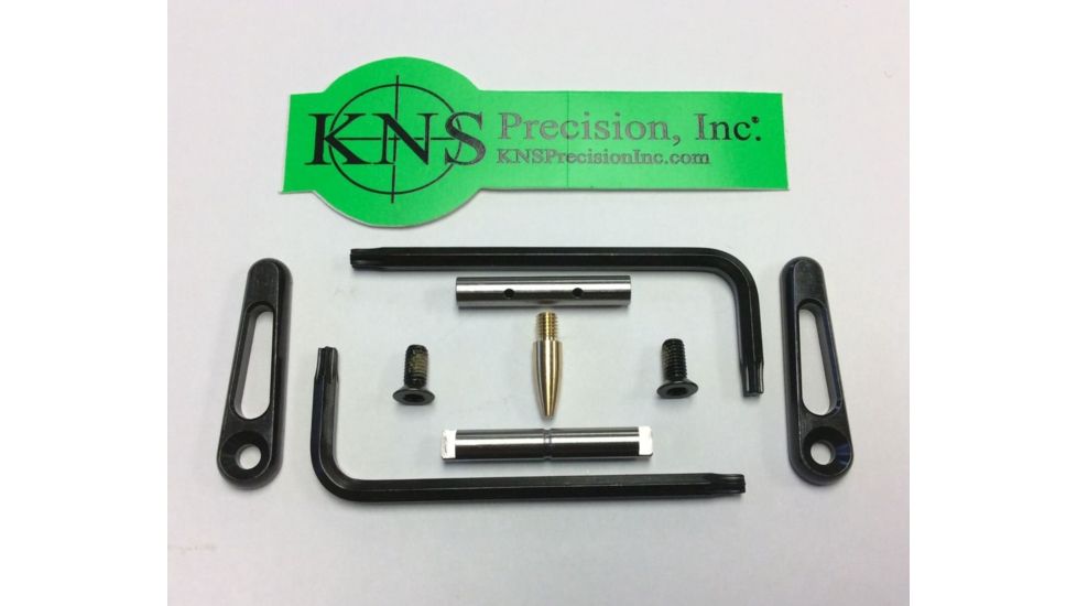 KNS Precision AR15/M16 Gen JJ Non-Rotate Trigger/Hammer Pins .154 Diameter-Stainless Steel NRTHP GEN JJ-SS