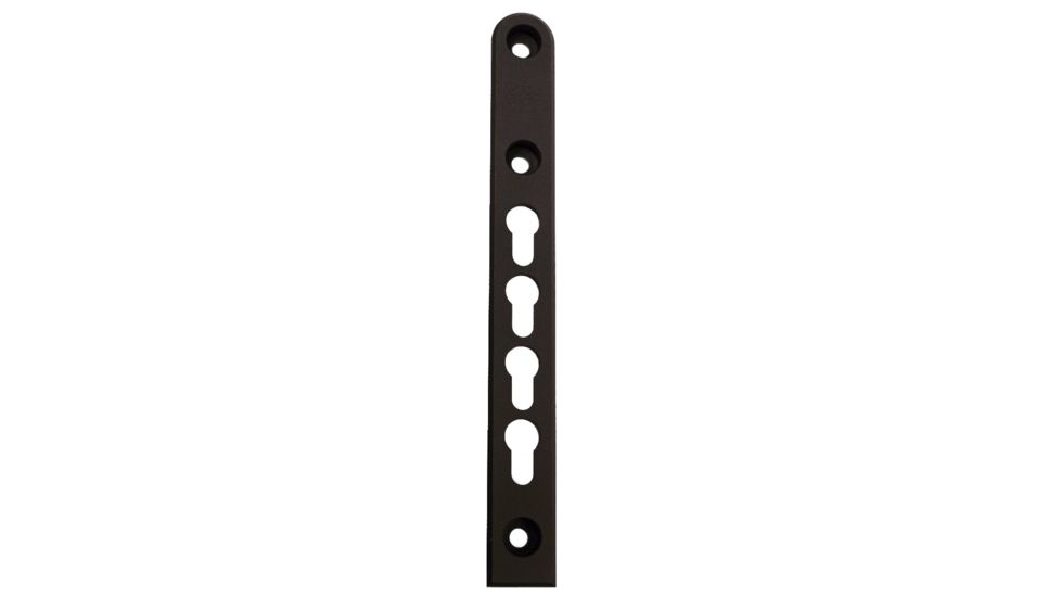 KNS Precision CZ Bren 805 Side Rail w/Key Mod, Hard Anodized Aluminum, Black CZBREN-KeyM