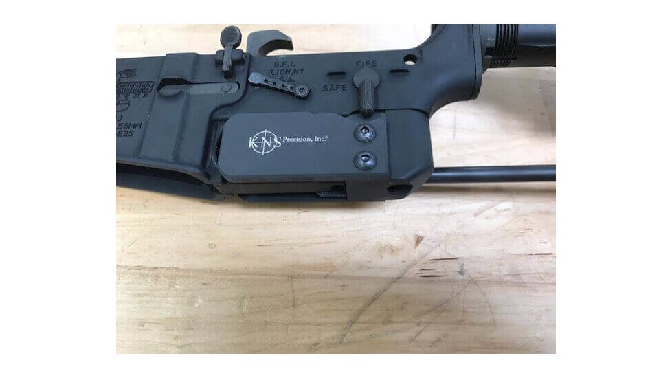 KNS Precision Generation 2 AR15/M16 Spade Grip w/Carbine Stock Assembly, Black, G2M16SPADE