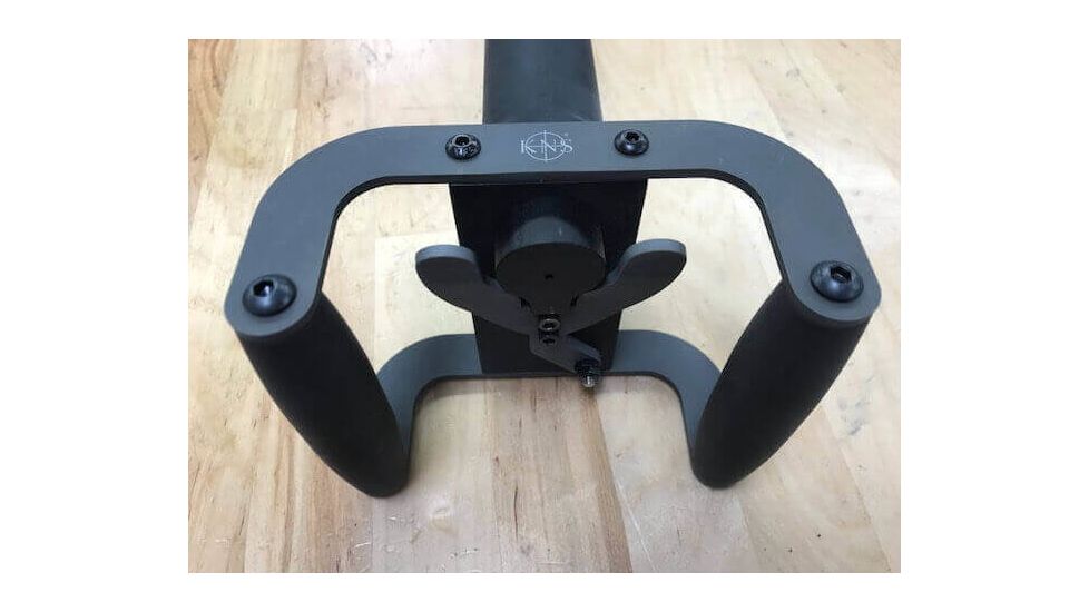 KNS Precision Generation 2 AR15/M16 Spade Grip w/Carbine Stock Assembly, Black, G2M16SPADE