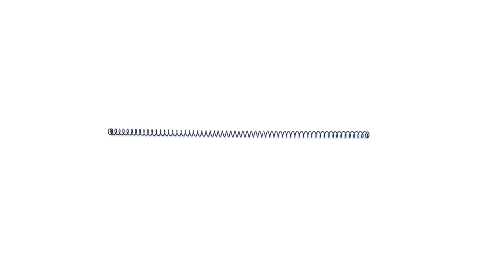 KNS Precision, Inc. Reduced-Power AK Recoil Spring, Fits AKM and Galil-Pattern Firearms, Black, 15AKGALIL-RS