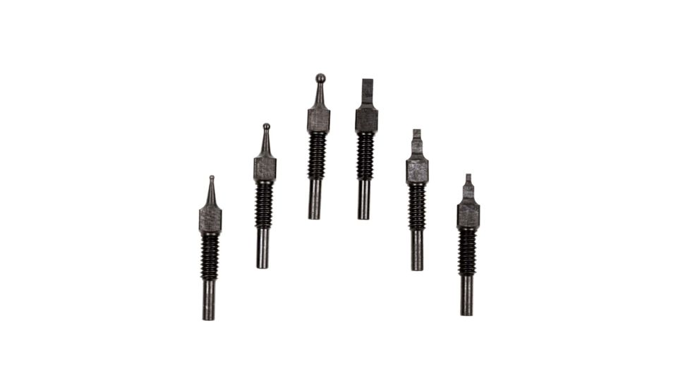 KNS Precision MBUS Pro Sight 6 Pack, Black Sight Pack-MBUS