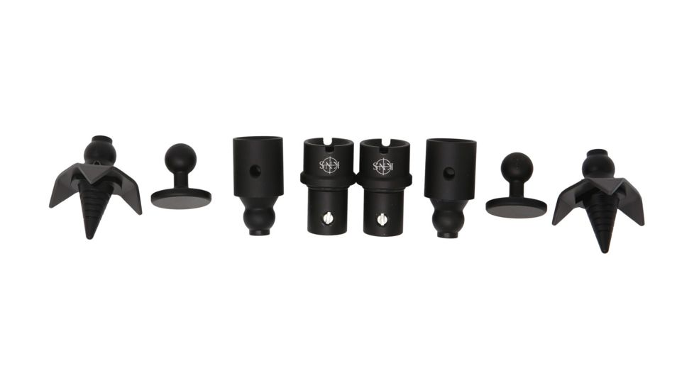 KNS Precision SnapFoot Quick Change Modular Magpul Bipod Kit, Black Snapfoot-Magpul Kit
