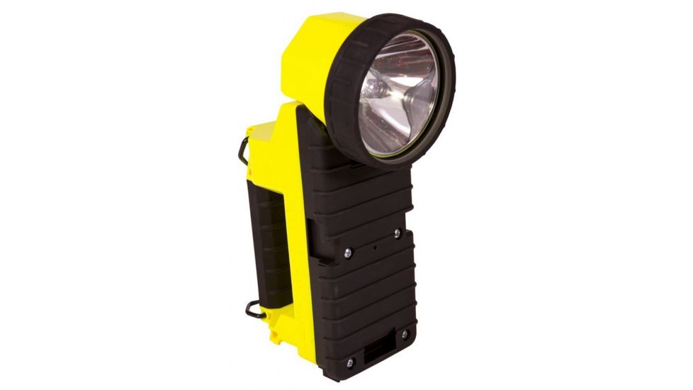Koehler Bright Star Gen II Lighthawk LED 4-cell w/Charger Base &amp; Direct Wire Yellow Flashlight, 9.5 7672