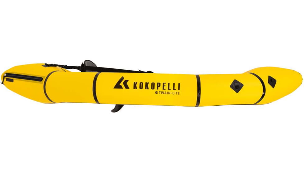 Kokopelli Packraft Twain-Lite Packraft w/TiZip, Yellow, 23-20404-02