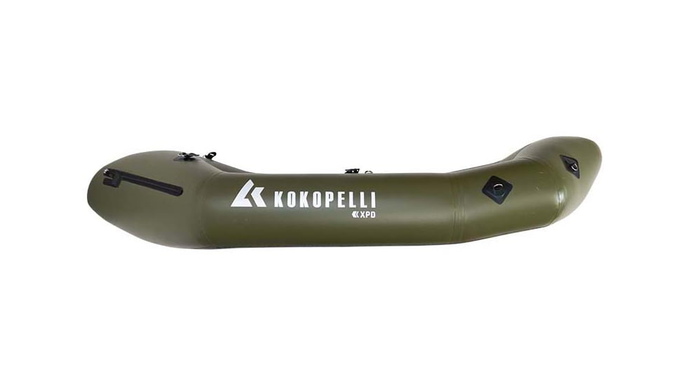 Kokopelli Packraft XPD Packraft w/ TiZip, Olive Drab Green, KO-AS-XPD-ZODG