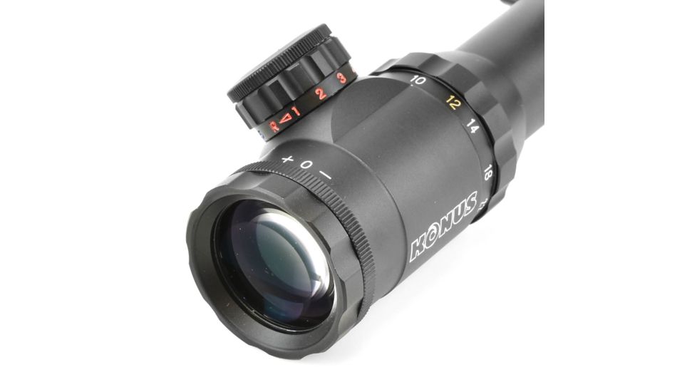 Konus 10-40x52mm Rifle Scope Mil-Dot Reticle, 168518