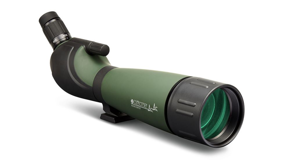 Konus 20-60x80mm Zoom Spotting Scope, Green, 7126