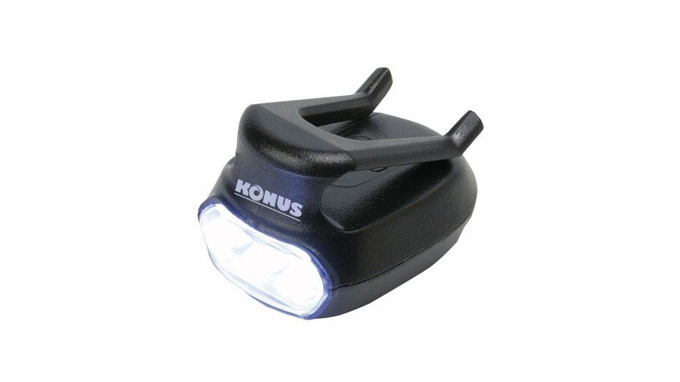 Konus KONUSCAP LED Headlight w/3 Ultra-bright LEDs and Car Attachment, 3911