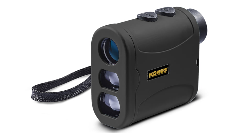 Konus 7314 RF-700 LRF 6x25mm 700 Yds Max Distance Black Rubber Armor