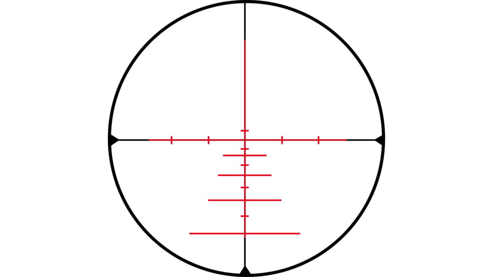 Konus Absolute Rifle Scope, 5-40x56mm, 550 Ballistic Reticle, Black, 7178
