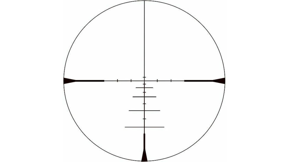 Konus Diablo Rifle Scope, 4-16x50mm, 30mm Tube, Second Focal Plane, 550 Ballistic Reticle, Matte Black, 7172