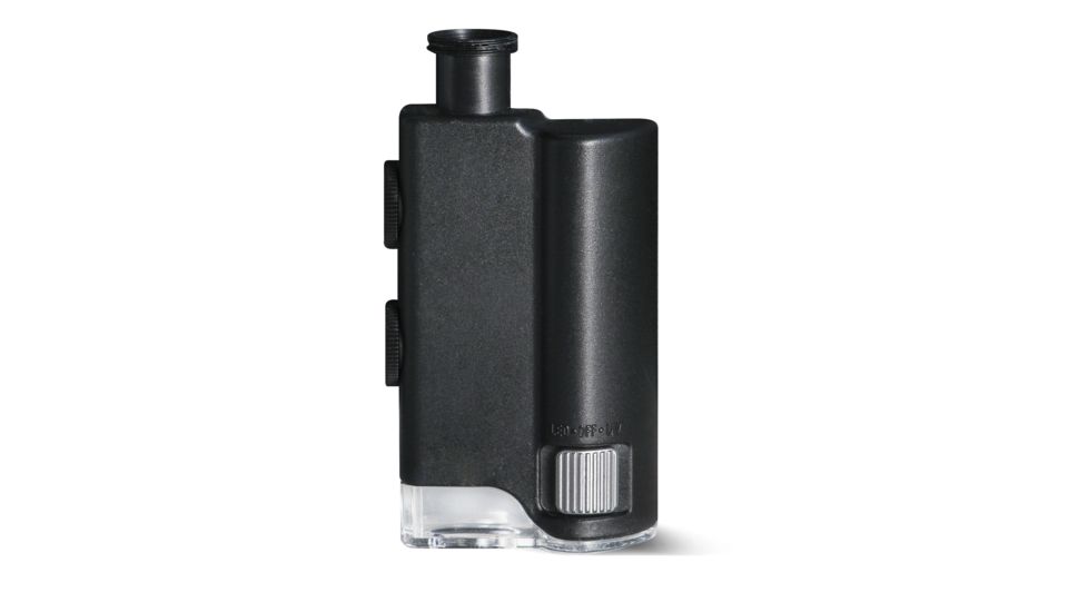 Konus Konusclip 60X - 100X Zoom Pocket Microscope, Black, 3710