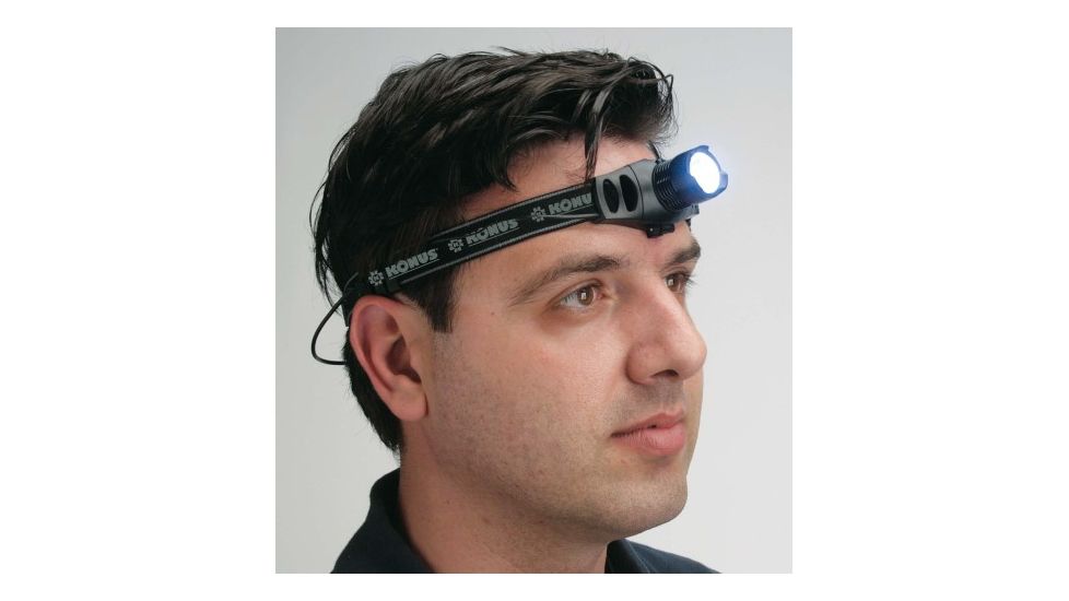 Konus KONUSFLASH-3 Adjustable 1W LED Headlamp,80 Lumens 3907