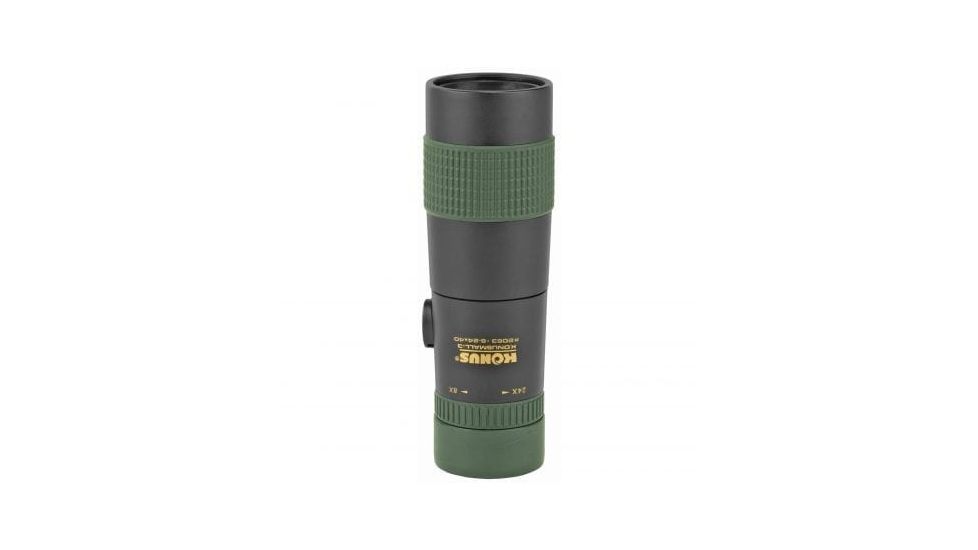 Konus KONUSMALL-3 8-24x40mm Zoom Monocular, Black/Green Rubber, 2063