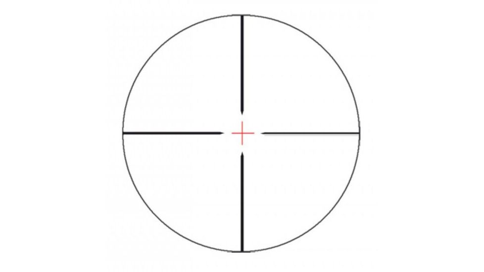 Konus KonusPro+ 3-12X50 Rifle Scope, Black, 30/30 Illuminated Reticle - 7273