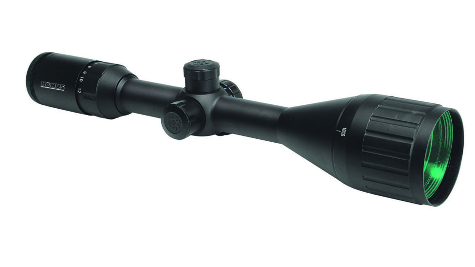 Konus KonusPro+ 3-12X50 Rifle Scope, Black, 30/30 Illuminated Reticle - 7273