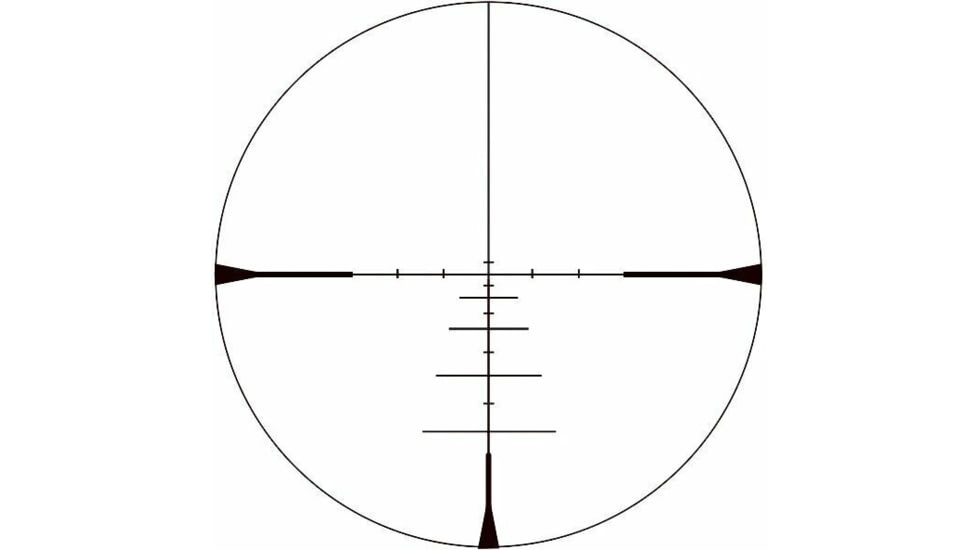 Konus KonusPro 550 Ballistic Series 4-12x44mm 1in Tube Rifle Scope, Second Focal Plane, BDC Reticle, Black, 7233